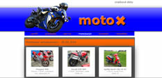 Stránka predajcu motocyklov